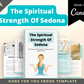 Editable The Spiritual Strength Of Sedona Ebook | Done-for-You Ebook in Canva