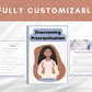 Editable Overcoming Procrastination Ebook | Done-for-You Ebook in Canva