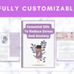 Editable Essential Oils To Reduce Stress And Anxiety Ebook | Done-for-You Ebook in Canva
