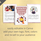 Editable Getting More Customers With Social Media Mini Ebook | Done-for-You Ebook in Canva