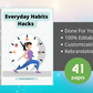 Editable Everyday Habits Hacks Ebook | Done-for-You Ebook in Canva