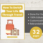 Editable How To Enrich Your Life Through Travel Ebook in Canva