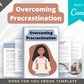 Editable Overcoming Procrastination Ebook | Done-for-You Ebook in Canva