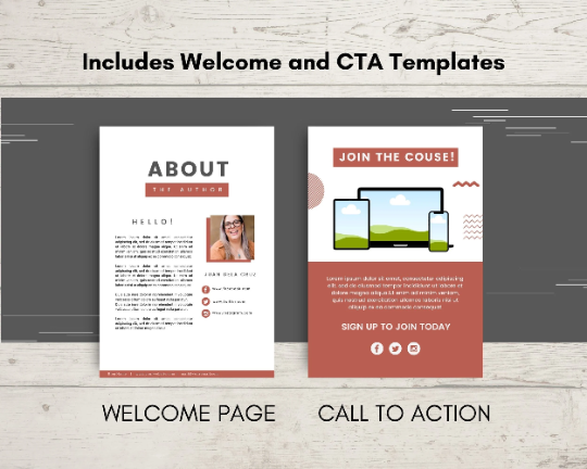 Editable 101 Tips For Traveling On A Budget Ebook in Canva