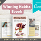Editable Winning Habits Ebook | Done-for-You Ebook in Canva