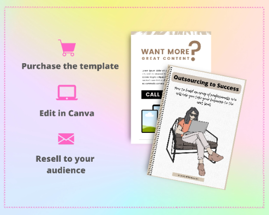 Editable Outsourcing To Success Ebook | Done-for-You Ebook in Canva