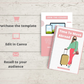Editable Time To Move Abroad Ebook | Done-for-You Ebook in Canva