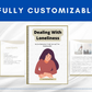 Editable Dealing With Loneliness Mini Ebook | Done-for-You Ebook in Canva