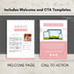 Editable Time To Move Abroad Ebook | Done-for-You Ebook in Canva