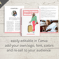 Editable Time To Move Abroad Ebook | Done-for-You Ebook in Canva