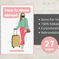 Editable Time To Move Abroad Ebook | Done-for-You Ebook in Canva