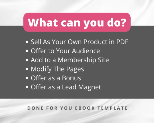 Editable It's Okay to Say No Mini Ebook | Done-for-You Ebook in Canva