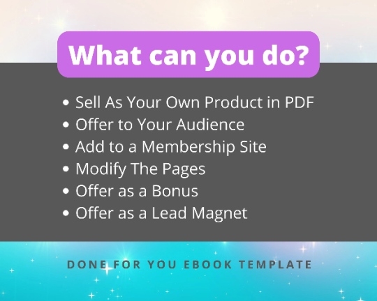 Editable Mindful Meditation Mantra Ebook | Done-for-You Ebook in Canva