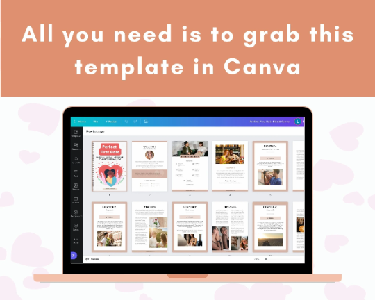 Editable Perfect First Date Ebook | Done-for-You Ebook in Canva