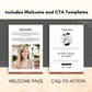 Editable Letting Go, Moving On Mini Ebook | Done-for-You Ebook in Canva