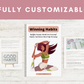 Editable Winning Habits Ebook | Done-for-You Ebook in Canva