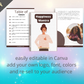 Editable Happiness Mantra Ebook | Done-for-You Ebook in Canva