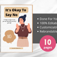 Editable It's Okay to Say No Mini Ebook | Done-for-You Ebook in Canva
