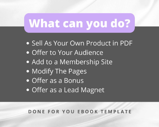 Editable 5 Proven Ways To Break Your Bad Habits Ebook | Done-for-You Ebook in Canva