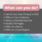 Editable The 7-Day Gratitude Challenge Ebook | Done-for-You Ebook in Canva