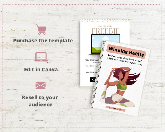 Editable Winning Habits Ebook | Done-for-You Ebook in Canva