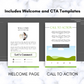 Editable Healing Power Of Herbs Ebook | Done-for-You Ebook in Canva