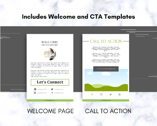 Editable Healing Power Of Herbs Ebook | Done-for-You Ebook in Canva
