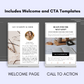 Editable Guide to Growth Mindset Ebook | Done-for-You Ebook in Canva