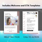 Editable The 7-Day Gratitude Challenge Ebook | Done-for-You Ebook in Canva