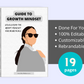 Editable Guide to Growth Mindset Ebook | Done-for-You Ebook in Canva