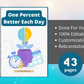 Editable One Percent Better Each Day Ebook | Done-for-You Ebook in Canva