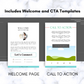 Editable Guide to Healthy Eating Ebook | Done-for-You Ebook in Canva
