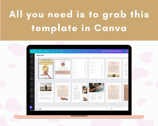 Editable Spiritual Sex And Satisfaction Ebook | Done-for-You Ebook in Canva