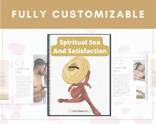 Editable Spiritual Sex And Satisfaction Ebook | Done-for-You Ebook in Canva