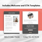 Editable Healthy Boundaries Ebook | Done-for-You Ebook in Canva