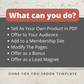 Editable 101 Tips For Traveling On A Budget Ebook in Canva