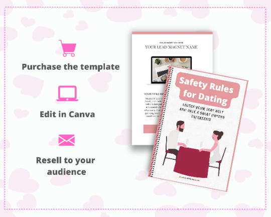 Editable Safety Rules for Dating Ebook | Done-for-You Ebook in Canva