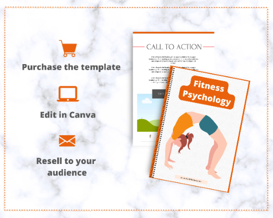Editable Fitness Psychology Ebook | Done-for-You Ebook in Canva