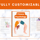 Editable Fitness Psychology Ebook | Done-for-You Ebook in Canva