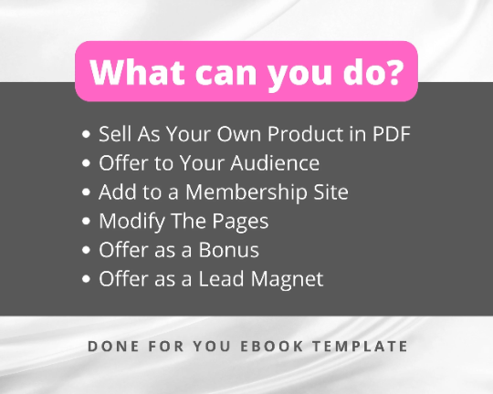 Editable Getting Things Done Ebook | Done-for-You Ebook in Canva