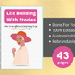 Editable List Building With Stories Ebook | Done-for-You Ebook in Canva