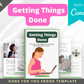 Editable Getting Things Done Ebook | Done-for-You Ebook in Canva