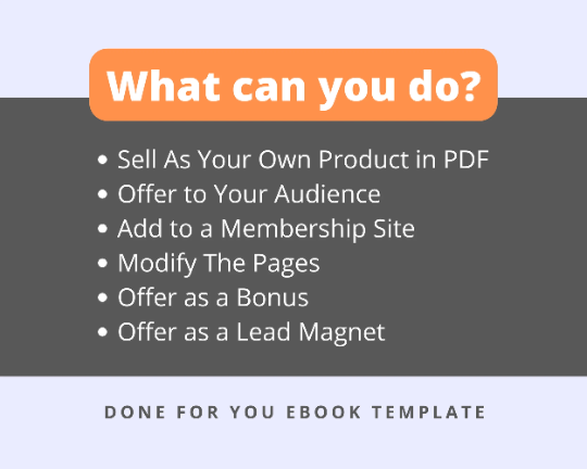 Editable Work From Home Productivity Ebook | Done-for-You Ebook in Canva