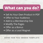 Editable Secrets To Successful Career Ebook | Done-for-You Ebook in Canva