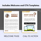 Editable Work From Home Productivity Ebook | Done-for-You Ebook in Canva