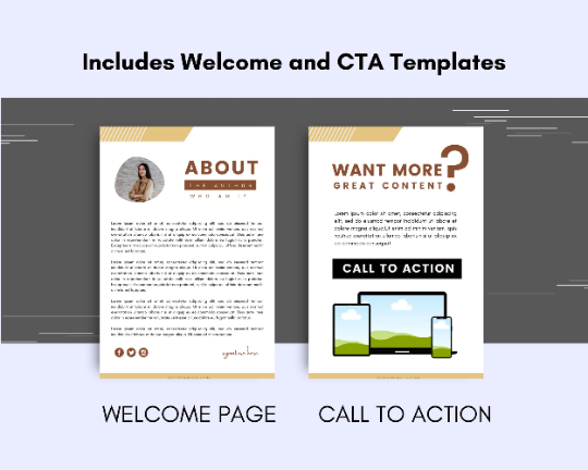 Editable Work From Home Productivity Ebook | Done-for-You Ebook in Canva
