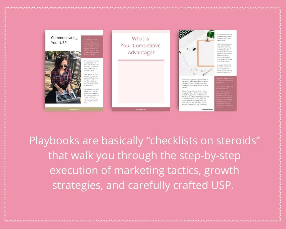 Done for You Ultimate USP Playbook in Canva