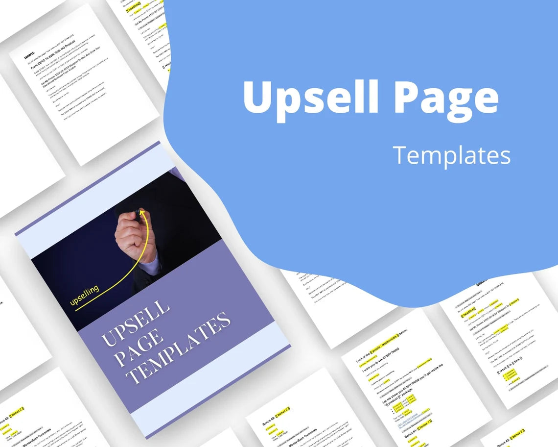 Upsell Page Templates | Done for You Template