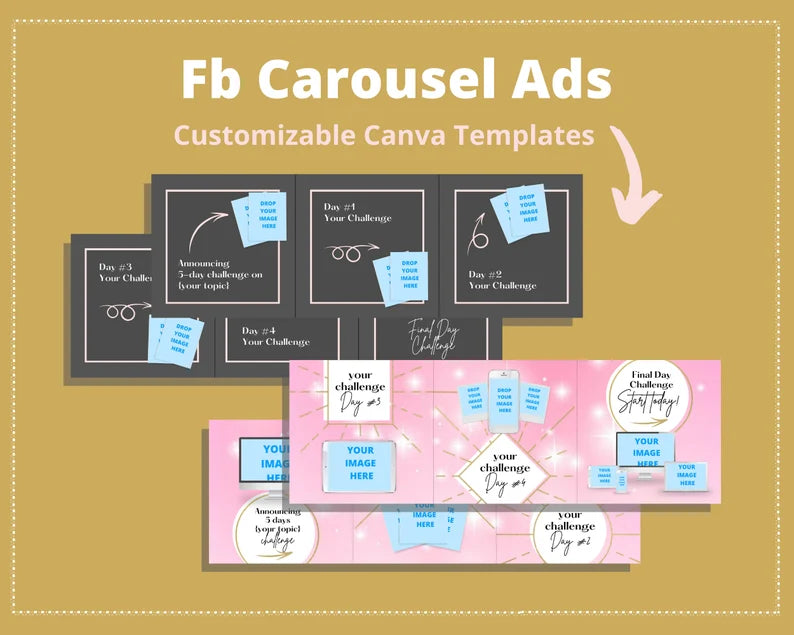 5 Day Challenge | Irresistible Online Challenge | Email Sequences | Facebook Ad Graphics