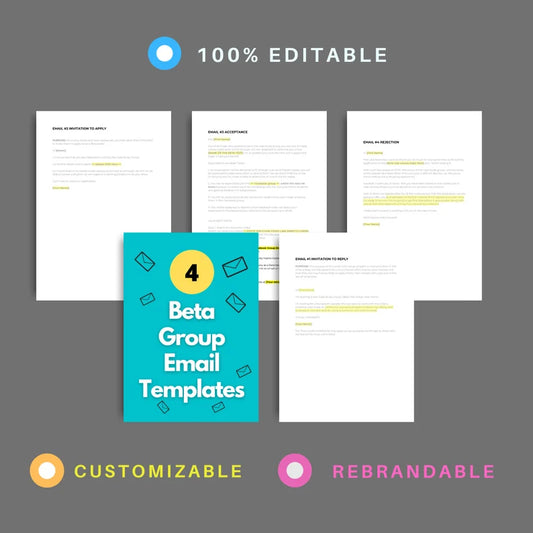 Beta Test Group Email Sequence